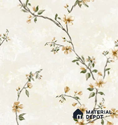 21067 | 10 Meter x 21 Inches Florals Look Wallpaper - 57.41 Sq. Ft.