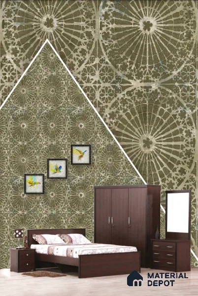 22524 | 10 Meter x 21 Inches Patterned Look Wallpaper - 57.41 Sq. Ft. | Minimum 15% wastage during installation
