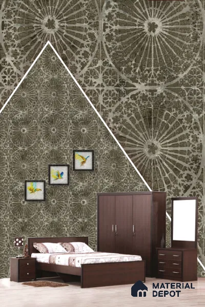 22525 | 10 Meter x 21 Inches Patterned Look Wallpaper - 57.41 Sq. Ft. | Minimum 15% wastage during installation