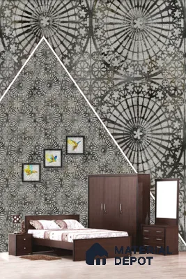22529 | 10 Meter x 21 Inches Patterned Look Wallpaper - 57.41 Sq. Ft. | Minimum 15% wastage during installation
