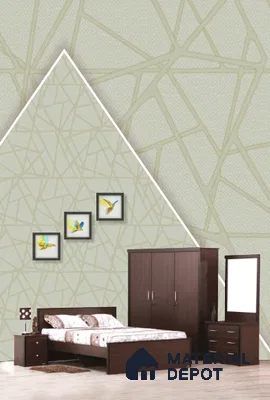22544 | 10 Meter x 21 Inches Geometric Look Wallpaper - 57.41 Sq. Ft. | Minimum 15% wastage during installation