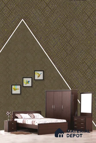 22571 | 10 Meter x 21 Inches Patterned Look Wallpaper - 57.41 Sq. Ft. | Minimum 15% wastage during installation