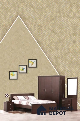 22574 | 10 Meter x 21 Inches Patterned Look Wallpaper - 57.41 Sq. Ft. | Minimum 15% wastage during installation
