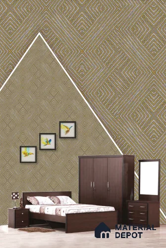 22576 | 10 Meter x 21 Inches Patterned Look Wallpaper - 57.41 Sq. Ft. | Minimum 15% wastage during installation