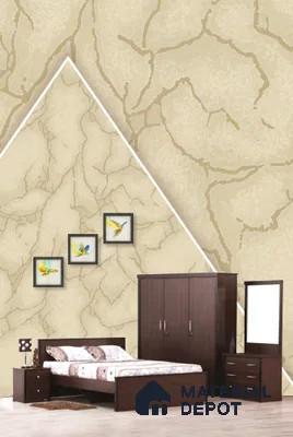 22578 | Cream Crackle Veins Textured Wallpaper - 10 Meter x 21 Inches, 57.41 Sq. Ft. (Min. 15% Wastage)