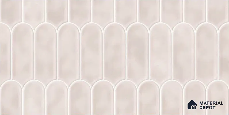 Faux Subway Wall Tile TL 04686 E Popsicle Solara Coralito Pink 2 ft x 1 ft Ceramic Glossy Finish - 9 mm | Suitable For Kitchen, Bathroom Walls and Backsplashes | Please Expect a Slight Variation of Pattern