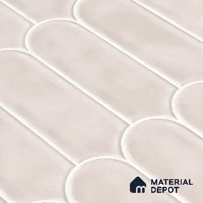 Faux Subway Wall Tile TL 04686 E Popsicle Solara Coralito Pink 2 ft x 1 ft Ceramic Glossy Finish - 9 mm | Suitable For Kitchen, Bathroom Walls and Backsplashes | Please Expect a Slight Variation of Pattern