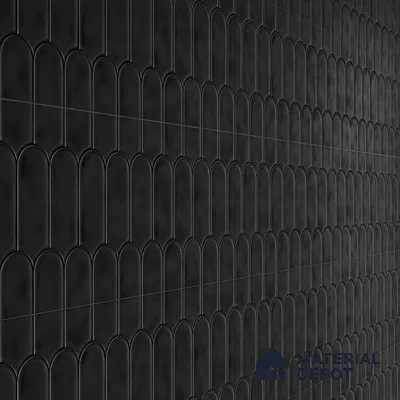Faux Subway Wall Tile TL 04686 J Popsicle Solara Bronze Black 2 ft x 1 ft Ceramic Matte Finish - 9 mm | Suitable For Kitchen, Bathroom Walls and Backsplashes | Please Expect a Slight Variation of Pattern (Sample)