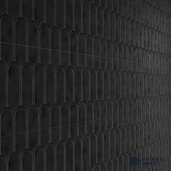 Faux Subway Wall Tile TL 04686 J Popsicle Solara Bronze Black 2 ft x 1 ft Ceramic Matte Finish - 9 mm | Suitable For Kitchen, Bathroom Walls and Backsplashes | Please Expect a Slight Variation of Pattern (Sample)