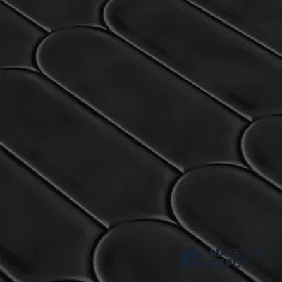 Faux Subway Wall Tile TL 04686 J Popsicle Solara Bronze Black 2 ft x 1 ft Ceramic Matte Finish - 9 mm | Suitable For Kitchen, Bathroom Walls and Backsplashes | Please Expect a Slight Variation of Pattern (Sample)