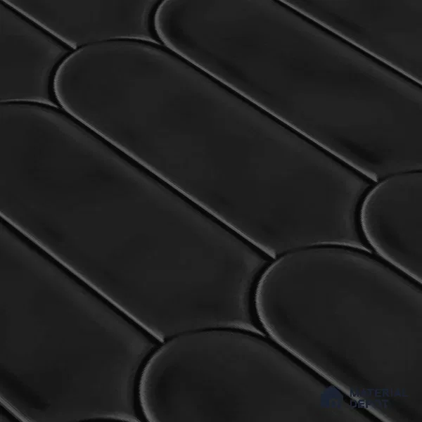 Faux Subway Wall Tile TL 04686 J Popsicle Solara Bronze Black 2 ft x 1 ft Ceramic Matte Finish - 9 mm | Suitable For Kitchen, Bathroom Walls and Backsplashes | Please Expect a Slight Variation of Pattern (Sample)