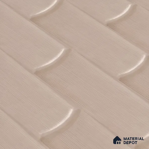 Faux Subway Wall Tile TL 04692 B Gradient Solara Rosa Pink 2 ft x 1 ft Ceramic Glossy Finish - 9 mm | Suitable For Kitchen, Bathroom Walls and Backsplashes | Please Expect a Slight Variation of Pattern (Sample)