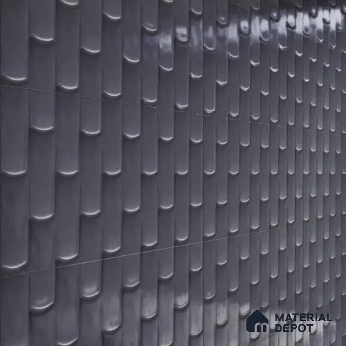 Faux Subway Wall Tile TL 04692 Gradient Solara Grana Grey 2 ft x 1 ft Ceramic Glossy Finish - 9 mm | Suitable For Kitchen, Bathroom Walls and Backsplashes | Please Expect a Slight Variation of Pattern