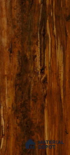 2360 Blazing Teak Woodgrain 8 ft x 4 ft PU Finish Fascia+ Exterior Cladding HPL Sheet - 6 mm