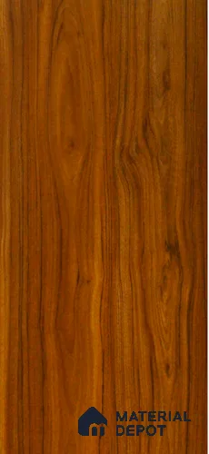 2461 Hydra Teak Woodgrain 8 ft x 4 ft PU Finish Fascia+ Exterior Cladding HPL Sheet - 8 mm
