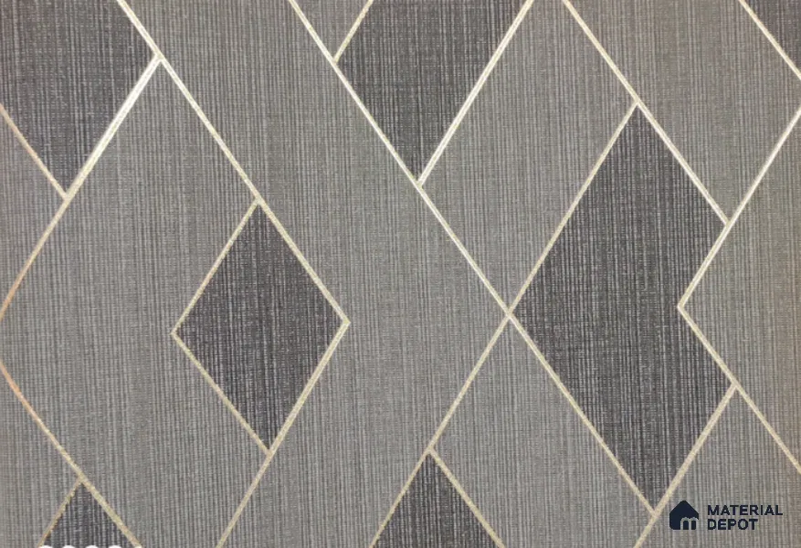 29021 | 10 Meter x 21 Inches Geometric Look Wallpaper - 57.41 Sq. Ft. | Minimum 15% wastage during installation