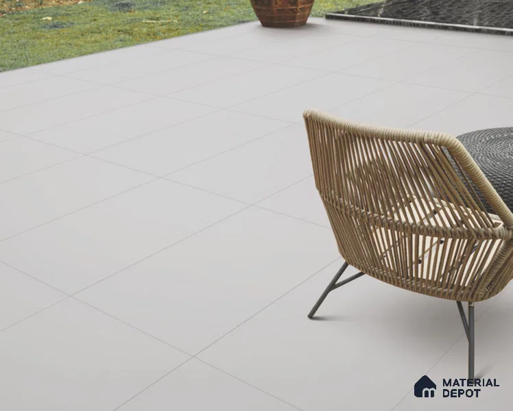 Plain Floor Tile TL 11639 C Metallo 4 ft x 2 ft Matte Finish Fullbody Vitrified Tile - 20 mm