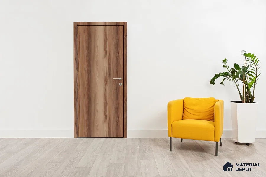 Wooden Look 3257 SMR 8 ft x 4 ft High Gloss Finish Decorative Laminate - 1 mm | Suitable for TV Unit, Wardrobe, Kitchen Cabinets