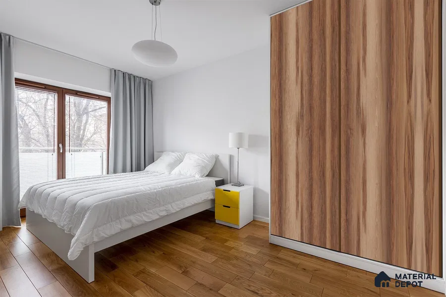 Wooden Look 3257 SMR 8 ft x 4 ft High Gloss Finish Decorative Laminate - 1 mm | Suitable for TV Unit, Wardrobe, Kitchen Cabinets