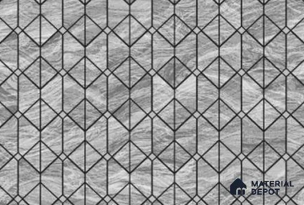 333127 | 10 Meter x 21 Inches Geometric Look Wallpaper - 57.41 Sq. Ft. | Minimum 15% wastage during installation