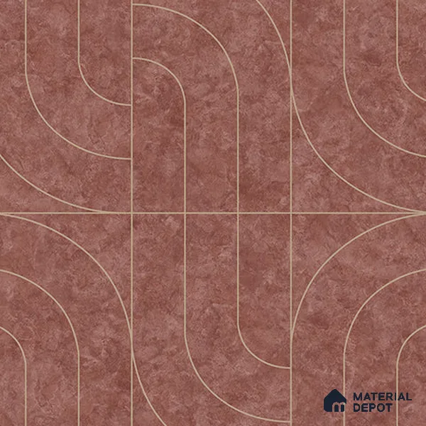 34535-4 | 5 Meter x 41.7 Inches Geometric Look PVC Wallpaper - 56.99 Sq. Ft | Minimum 15% wastage during installation