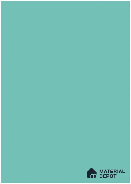 Green Solid Colors Look 3572 NGL 8 ft x 4 ft High Gloss Finish Decorative Laminate - 1 mm | Suitable for Living Room, Kitchen, Office