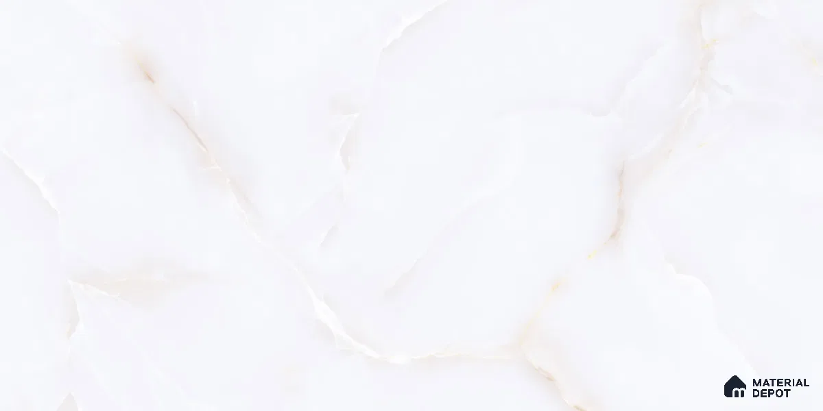Marble Wall Tile TL 05998 B 7619 D Dark 2 ft x 1 ft Ceramic Glossy Finish - 7.5 mm | Suitable For Kitchen, Bathroom (Sample)