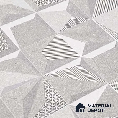 3D Wall Tile TL 05992 6111 HL A Highlighter 2 ft x 1 ft Ceramic Matte Finish - 7.5 mm | Suitable For Kitchen, Bathroom