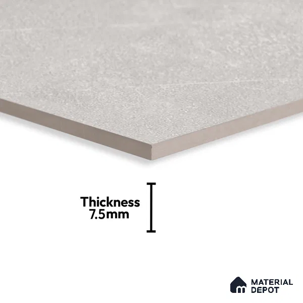 Cement Wall Tile TL 05992 B 6111 D Dark 2 ft x 1 ft Ceramic Matte Finish - 7.5 mm | Suitable For Kitchen, Bathroom (Sample)