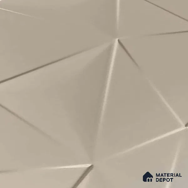 3D Wall Tile TL 05289 Splendore Trina Illusions Light 2 ft x 1 ft Ceramic Matte Finish - 9 mm | Suitable for Kitchen, Bathroom & Balcony Walls (Sample)