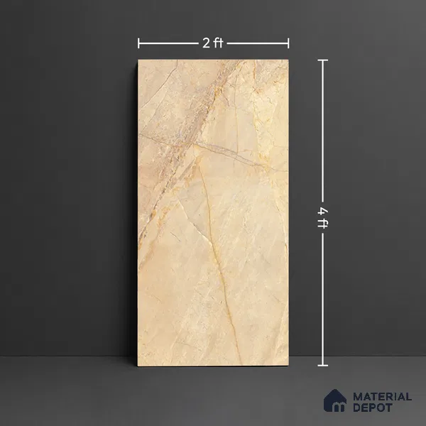 Marble Look Wall Tile TL 10712 Craft Nexa Endless 4 ft x 2 ft Carving Matte Finish Vitrified Tile - 9 mm | 6 Random Designs | Suitable For living Room, Bedroom, Bathroom