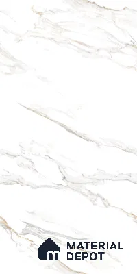 Marble Floor & Wall Tile TL 09225 Jayden Pearl Conv 4 ft x 2 ft Converse Finish Vitrified Tile - 9 mm | 6 Random Design | Suitable For Living Room, Bedroom, Dining Area