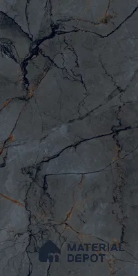Marble Floor & Wall Tile TL 09191 Silvamen Dark Gluv 4 ft x 2 ft Dazzle Finish Vitrified Tile - 9 mm | 5 Random Design | Suitable For Living Room, Bedroom, Dining Area
