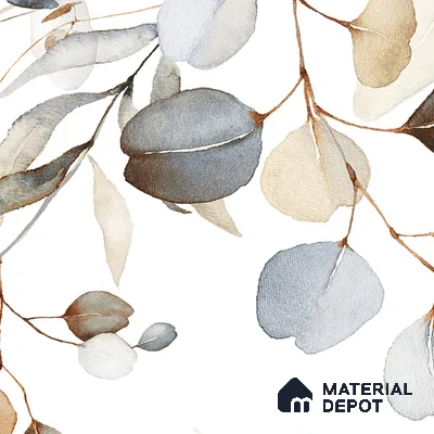 Floral Wall Tile TL 09272 Satuario Brasiliano Decore 4 ft x 2 ft Fusion Finish Vitrified Tile - 9 mm | 1 Random Design | Suitable for Bathroom, Accent/Feature Wall, Foyer