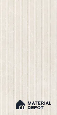 Punch Floor & Wall Tile TL 09264 Pulse Ivory Glit Wave 4 ft x 2 ft Fusion Finish Vitrified Tile - 9 mm | 6 Random Design | Suitable For Living Room, Bedroom, Dining Area
