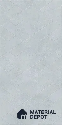 Marble Floor & Wall Tile TL 09267 Castella Mint Hexa 4 ft x 2 ft Fusion Finish Vitrified Tile - 9 mm | 7 Random Design | Suitable For Living Room, Bedroom, Dining Area
