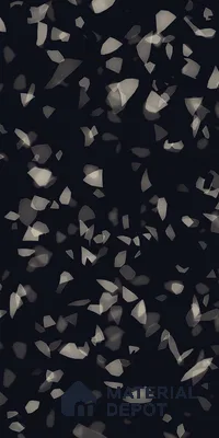 Terrazzo Floor & Wall Tile TL 09220 Carmen Black 4 ft x 2 ft Glamour Finish Vitrified Tile - 9 mm | 4 Random Design | Suitable For Living Room, Bedroom, Dining Area