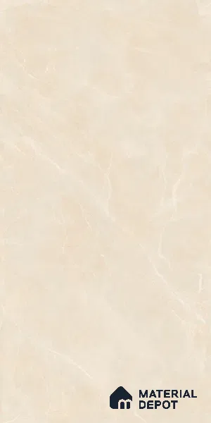 Marble Floor & Wall Tile TL 10301 Desert Beige 4 ft x 2 ft Glossy Finish Vitrified Tile - 9 mm | 4 Random Design | Suitable For Living Room, Bedroom, Dining Area (Sample)