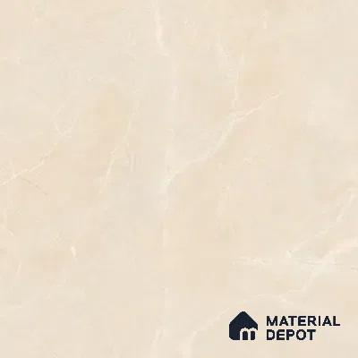 Marble Floor & Wall Tile TL 10301 Desert Beige 4 ft x 2 ft Glossy Finish Vitrified Tile - 9 mm | 4 Random Design | Suitable For Living Room, Bedroom, Dining Area (Sample)