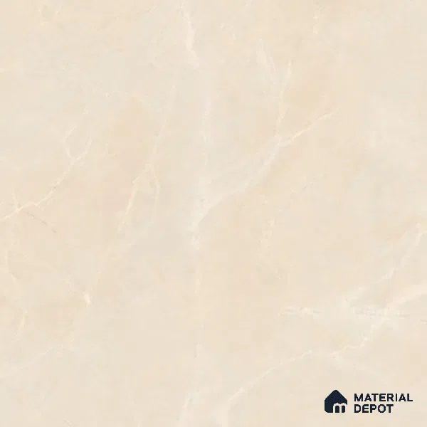 Marble Floor & Wall Tile TL 10301 Desert Beige 4 ft x 2 ft Glossy Finish Vitrified Tile - 9 mm | 4 Random Design | Suitable For Living Room, Bedroom, Dining Area (Sample)