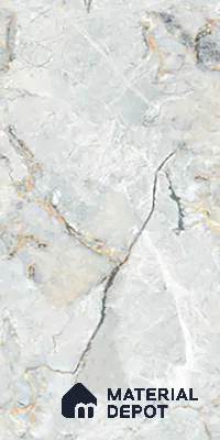 Marble Floor & Wall Tile TL 10299 SGH Florian Blue Endless 4 ft x 2 ft Glossy Finish Vitrified Tile - 9 mm | Suitable For living Room, Bedroom, Bathroom