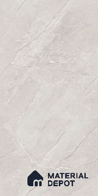 Marble Floor & Wall Tile TL 09308 Euri Bianco 4 ft x 2 ft Infinia Finish Vitrified Tile - 9 mm | 4 Random Design | Suitable For Living Room, Bedroom, Dining Area