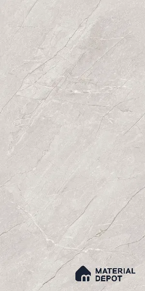 Marble Floor & Wall Tile TL 09308 Euri Bianco 4 ft x 2 ft Infinia Finish Vitrified Tile - 9 mm | 4 Random Design | Suitable For Living Room, Bedroom, Dining Area