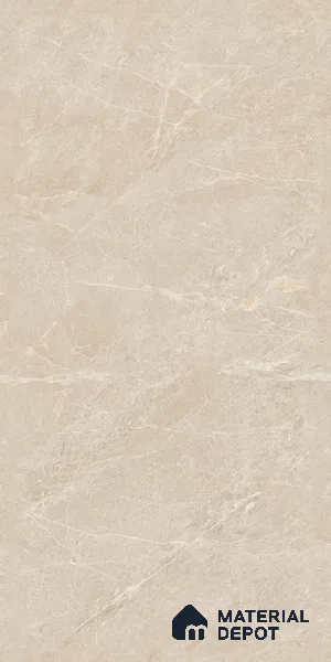 Marble Floor & Wall Tile TL 09312 Grotto Beige 4 ft x 2 ft Infinia Finish Vitrified Tile - 9 mm | 4 Random Design | Suitable For Living Room, Bedroom, Dining Area