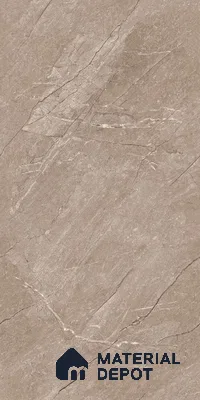 Marble Floor & Wall Tile TL 09309 Euri Brown 4 ft x 2 ft Infinia Finish Vitrified Tile - 9 mm | 4 Random Design | Suitable For Living Room, Bedroom, Dining Area