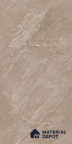 Marble Floor & Wall Tile TL 09309 Euri Brown 4 ft x 2 ft Infinia Finish Vitrified Tile - 9 mm | 4 Random Design | Suitable For Living Room, Bedroom, Dining Area