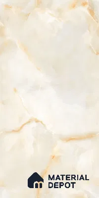 Marble Floor & Wall Tile TL 09318 B Smog Beige 4 ft x 2 ft Glossy Finish Vitrified Tile - 9 mm | 4 Random Design | Suitable For Living Room, Bedroom, Dining Area