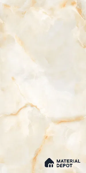 Marble Floor & Wall Tile TL 09318 B Smog Beige 4 ft x 2 ft Glossy Finish Vitrified Tile - 9 mm | 4 Random Design | Suitable For Living Room, Bedroom, Dining Area