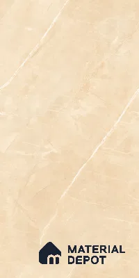 Marble Floor & Wall Tile TL 09316 B Sclera Beige 4 ft x 2 ft Glossy Finish Vitrified Tile - 9 mm | 5 Random Design | Suitable For Living Room, Bedroom, Dining Area