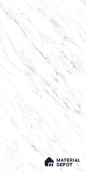 Marble Floor & Wall Tile TL 09246 Century White Glit 4 ft x 2 ft Infinia Fusion Finish Vitrified Tile - 9 mm | 3 Random Design | Suitable For Living Room, Bedroom, Dining Area